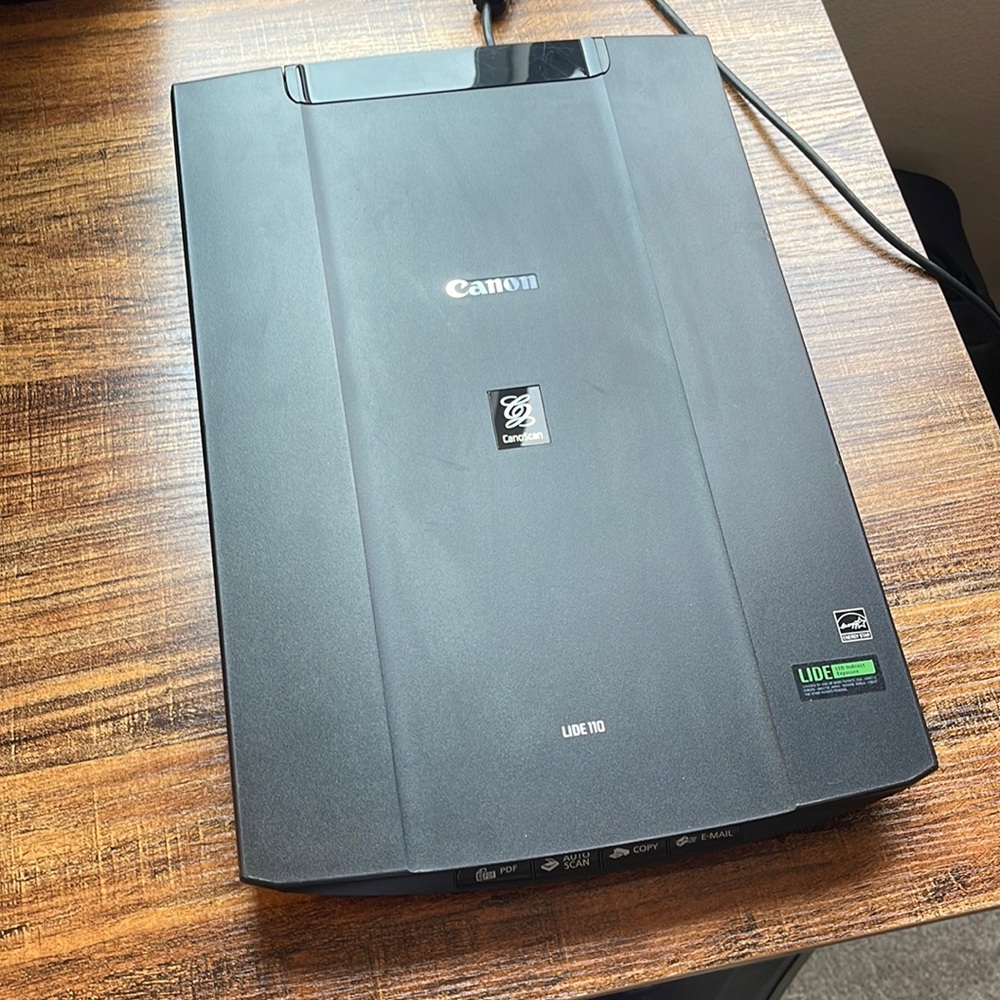 Canon flatbed scanner